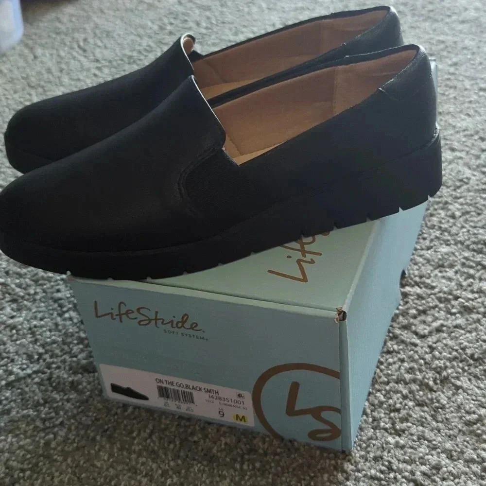 Woman's Life Stride Size 9 On the go black - Picture 4 of 6